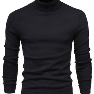 Heren Thermo Ondergoed, Lange Mouwen Hoge Hals Thermo Tops, Casual Pullovers Thermo Ondergoed Tops, Heren Kleding