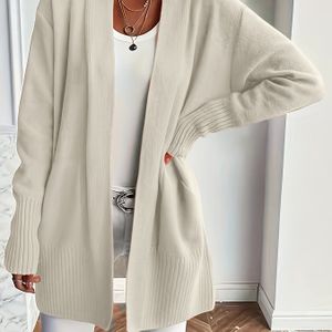 Herfst- en winterjack - Comfortabele damescardigan