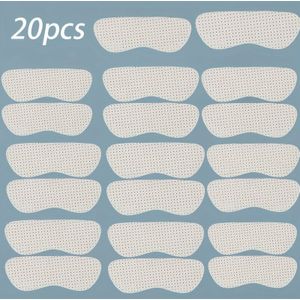 20 Paar Zachte Impact Hielkussens en Voetsteun Inlegzolen - Antislip voor Hakken, Sneakers en Schoenen | Geurloos | Hele Dag en Verlichting van Voetwrijving