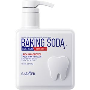 1 Probiotische Tandpasta met Zuiveringszout - Diepe Reiniging, 300g | Verheldert Glimlach