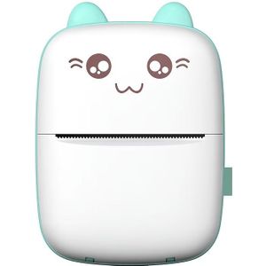 Draagbare Printer, Mini Zakformaat Draadloze Thermische Printprinter, Geschikt voor iOS Smartphones, Bluetooth Inktvrije Afdrukken van Labels, Bonnetjes, Foto's, Notities en Leerdoeleinden