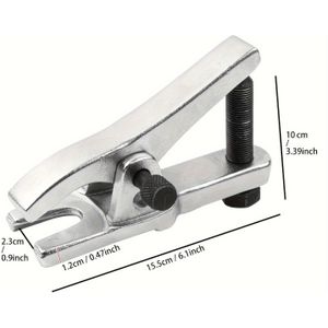 Adjustable Ball Joint Separator Tool, 1-1/8" To 2-1/8" - Steel Puller & Extractor For Cars And Light Trucks With 1/2" Socket