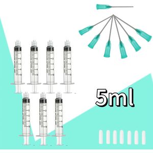 Lab met Mintgroene Naaldenset met Naald Combinatie, Planten Watergeven, Handgemaakt, Vloeistofverdeling, Geschikt voor Laboratorium, Vloeistofoverdracht