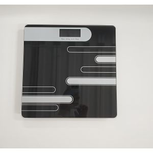 1pc Sleek Body Weight Scale With Lcd Display - Precision Floor-standing , Battery-powered (36v & Under), Ideal For Bathroom Use