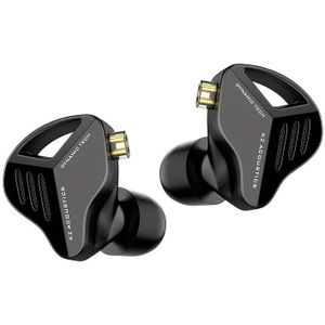 KZ ZVX In-ear Monitorhoofdtelefoon 10 Mm Dubbele Holte Lineaire Dynamische Driver, Pro Geluidsisolerende Oortelefoon Met Metalen Omhulsel 2-pins Afneembare Kabel Voor Audiofielen