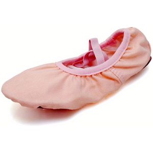 Stijlvolle Kleur Slip-On Balletschoenen voor Meisjes, Antislip Zachte Dansschoenen voor Oefening en Optreden, Geschikt voor Alle Seizoenen