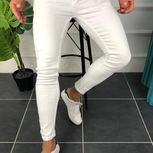 2024 Nieuwe Heren Slim-Fit Stretch Jeans - Koreaanse Stijl Rechte Pijp Lengte, Machinewasbaar Kleur Veelzijdige Casual Broek voor Casual Kleding
