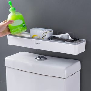 Space-saving Over-the-toilet Storage Rack - No-drill, Multi-function Bathroom Organizer For Shampoo & Cosmetics