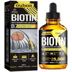 Collageen B7 Haarverzorging Essentiële Olie - Bevat Olie, Gehydrogeneerde Ricinusolie, Rozemarijnbladolie, Tocoferol, BHT, Biotine, Fysiologisch Aloëvruchtenextract, Collageen