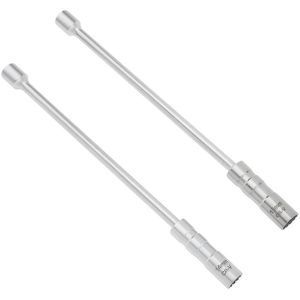 2 stuks Magnetische Bougiesleutel Adapter Draaibare Verlengstuk Installatie- en Reparatiekit met Koppelverwijderingsgereedschap 14mm + 16mm