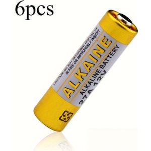 6pcs/12pcs 27a 12v Alkaline Batteries, Single Use Non-rechargeable, High-performance For Doorbells, Alarm Clocks, Car Keys & Toys - Made In China, V23ga L1028 Gp23a Lrv08