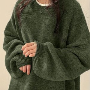 Kleur Split Trui | Casual Ronde Hals Stijl voor Herfst/Winter