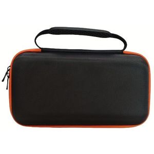 Geschikt voor . Draadloos Dubbelmicrofoon Systeem Beschermende Hoes - Duurzame EVA Schaal, Draagbare Handheld Reis & Opslagdoos, Alleen Zwart Doos
