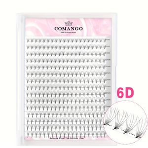 300 handgemaakte volumewimpers met puntige basis van 0,07 mm/0,05 mm in 6D-16DW vorm Langdurig zachte voorgemaakte wimperverlengingen