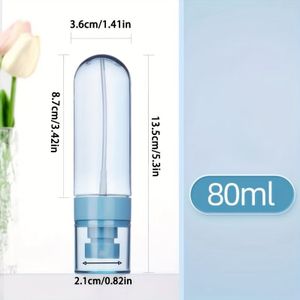 1 stuk Fijne Nevelspuitfles, Water Navulbare Reissprayfles, Druk Alcohol Desinfectie Monster Spraybusje, Ultra-fijn Nozzle Dispenser