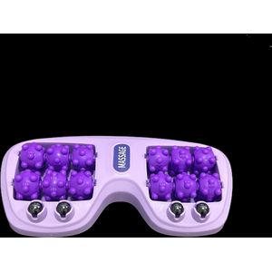 Voetmassageapparaat, 4 rollen, acupressuur massage voor ontspanning, voetzoolmassage