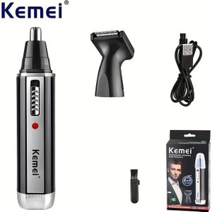 Acht-delige set Vier-in-één KM-6630 Professionele Oplaadbare -, Oor- en Haartrimmer voor Mannen Persoonlijke Verzorgingstools