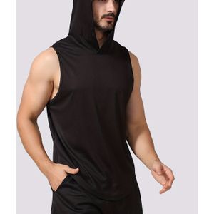 Herren-Schnelltrocknendes Sport-Tanktop - Leichtes Trainingsshirt für Basketball, Laufen und Training – Atmungsaktives Muskel-Shirt ohne Ärmel, Sportbekleidung mit glatter Oberfläche