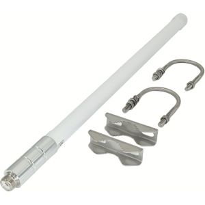 B01 PL259 Vrouwelijke Connector 144 430Mhz Dubbelband Glasvezel Antenne Omnidirectionele Buiten Antenne Hoogrendement Antenne, Zonder Batterij