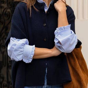 Elegante Modieuze Vest | Dames Nieuwe Vintage Casual Comfortabele Open Vest met Opstaande Kraag, Knoopdetails, Kleur voor Lente/Zomer/Herfst