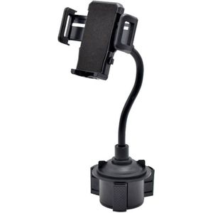 Universele 360 ​​Graden Auto Telefoon Mount Verstelbare Zwanenhals Bekerhouder Stand Cradle Voor Mobiele Telefoon IPhone GPS