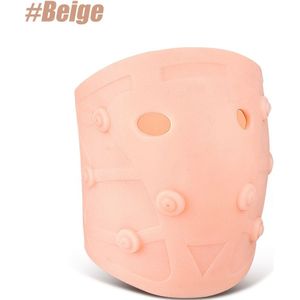 1 stuk Siliconen Kniebandages, Beencompressie Steunmouw, Verstevigde Patella Knieschijven