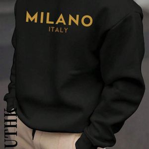 Heren Zware 250g Polyester Trui - Warme Winter Pullover, Casual Ronde Hals Lange Mouwen Truien voor & Koud Weer, Wasmachinebestendige Italiaanse Stijl Top, PLUS MAAT