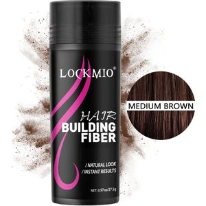 Haarversterkende voor Snelle Volheid van Je Haarlijn - Natuurlijke Vulkleur - Draagbaar Haarkleuring Poeder Spray - Geschikt voor Haar en Baard - Lichtbruin, Middelbruin, Donkerbruin, Zwart