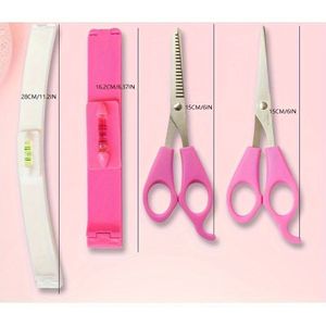 Set Van 4 Stuks Haartrimgereedschap Voor Pony's, Professionele Kappersschaar Voor Haar Knippen En Stylen