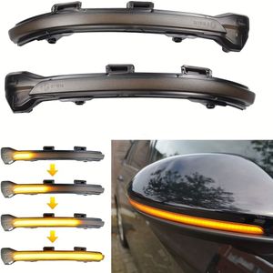 2 stuks Dynamische Richtingaanwijzer Led Achteruitkijkspiegel Indicator Zijspiegel Licht Voor VW Golf 7 VII MK7.5 JETTA MK7 Knipperlicht, Zonder Batterij