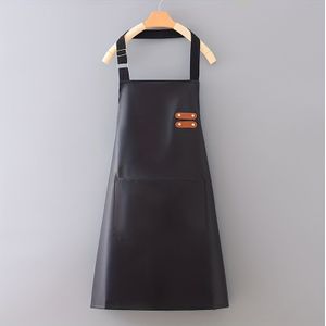 Zak Hangende Hals Sleeveless Schort en Eenvoudig Nieuw Keuken Koken Tail Werk Kleding Thuis Wachtpersoneel