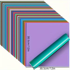 10pcs Vinyl Permanent Vinyl, Permanent Self-adhesive Decoration, Sign, Banner, Window Graphic, Cutter (random Color) -winter, New Year