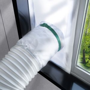 Window Seal For Portable Air Conditioner, 100% Sealing Effect Ac Window Seal Vent Kit For Portable Air Conditioner Tumbler Dryer, 25x62~92cm Length Adjustable 2024 Upgraded