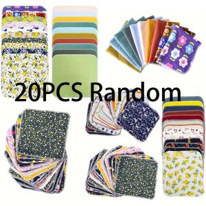 Herbruikbare Papieren Handdoeken Super Zacht, Absorberend, Wasbaar en Duurzaam - Snijd Minder en Verspil Minder met onze Doek Papieren Handdoeken Willekeurige Kleur