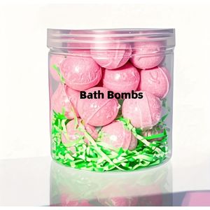 26st Rozengeurende Mini Badbommen, 0.53oz - Perfect voor Reizen & Cadeaus, Hypoallergeen, Spa-Kwaliteit Geur