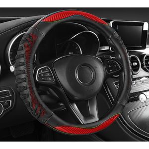 Stylish & Leather Steering Wheel Cover With Safety - Fit, Protection & For Cars, Steering Wheel Covers For Cars