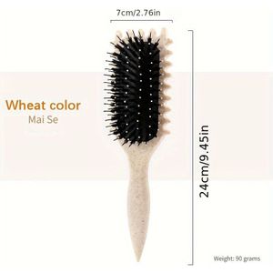 Veren en zomer krul definiëren styling borstel stuiterende krul definitie styling borstel nat haar kam 1PC