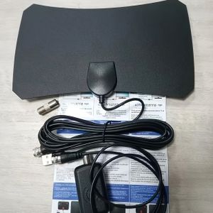 2025 Digitale TV-antenne, 4K HD 1080P Hoogdefinitie TV-antenne met HDTV-adapter Compatibel voor en Nieuwe TV's