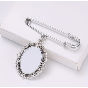 1pc Custom Wedding Photo Keychain – Personalized Round Oval Pendant With , Alloy Metal Keyring For Bridal Party Favors & Commemorative Gifts