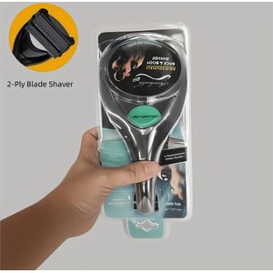 1 Set Heren Scheerapparaat met Ergonomische Handgreep - Droge/Wetenschap met Extra Messen, Zomer en Scheerapparaat Vervangende Messen Set (Apart Verkocht)