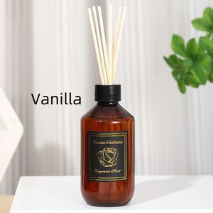 1pc 200ml Air Freshener, 6 Reed Sticks Volatile Fragrance Diffuser, Suitable For Air Freshener