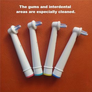 Or-B Elektrische Tandenborstel Vervangende Borstelkoppen: IP-17A met Schuin en Geconcentreerde Plantingshoek voor Perfect Schone Tandspleten