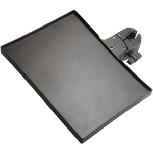 1 stuk multifunctioneel dienblad met verstelbare standaard, geschikt voor wimpertechnieken en perfect voor salon of thuisgebruik - zwart