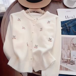 Plus Size, Grensoverschrijdende Dames Trui met Ronde Hals en Enkele Lange Mouwen