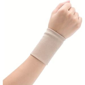 Modieuze Elastische Polsband voor Dagelijks Gebruik, Zweetabsorberende en Ademend Armband om Littekens te Bedekken