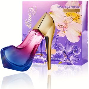 Paarse Crazy Heel Styling Parfum Eau De Parfum Spray - Natuurlijke Geur, Langdurig en Persoonlijk Parfum voor Vrouwen 30ml