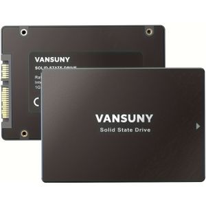 Vansuny 128GB/256GB/512GB SATA III SSD Interne Solid State .5" Intern Schijf voor PC en Laptop