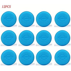 12-delige Autowas- & Polijstsponsset - Hoogdichtheid Schuim Applicator Pads voor Detailing, Reiniging & Verzorging, 10.5Cm