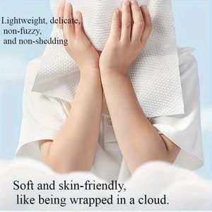 6-Pack Samengeperste Handdoeken 48" x 20" Herbruikbare Wegwerp Dikke Papieren Handdoeken voor Wandelen, Kamperen, Strand en Reizen