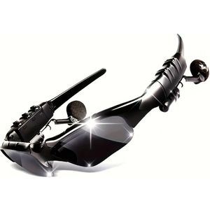 Koptelefoon en Bril Combo, Draadloze Headset met Microfoon voor Muziekafspelen